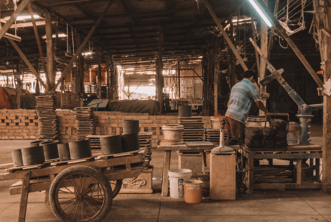 Vinh Long Pottery village Mekong homestay